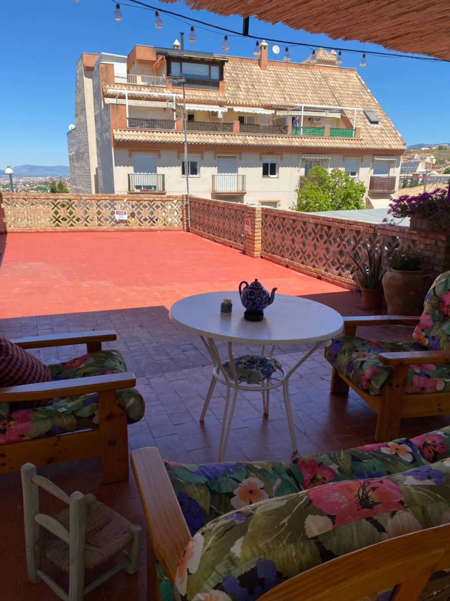 Casita Rural La Rosa De La Huerta Con Chimenea Interior Appartement Monachil Buitenkant foto